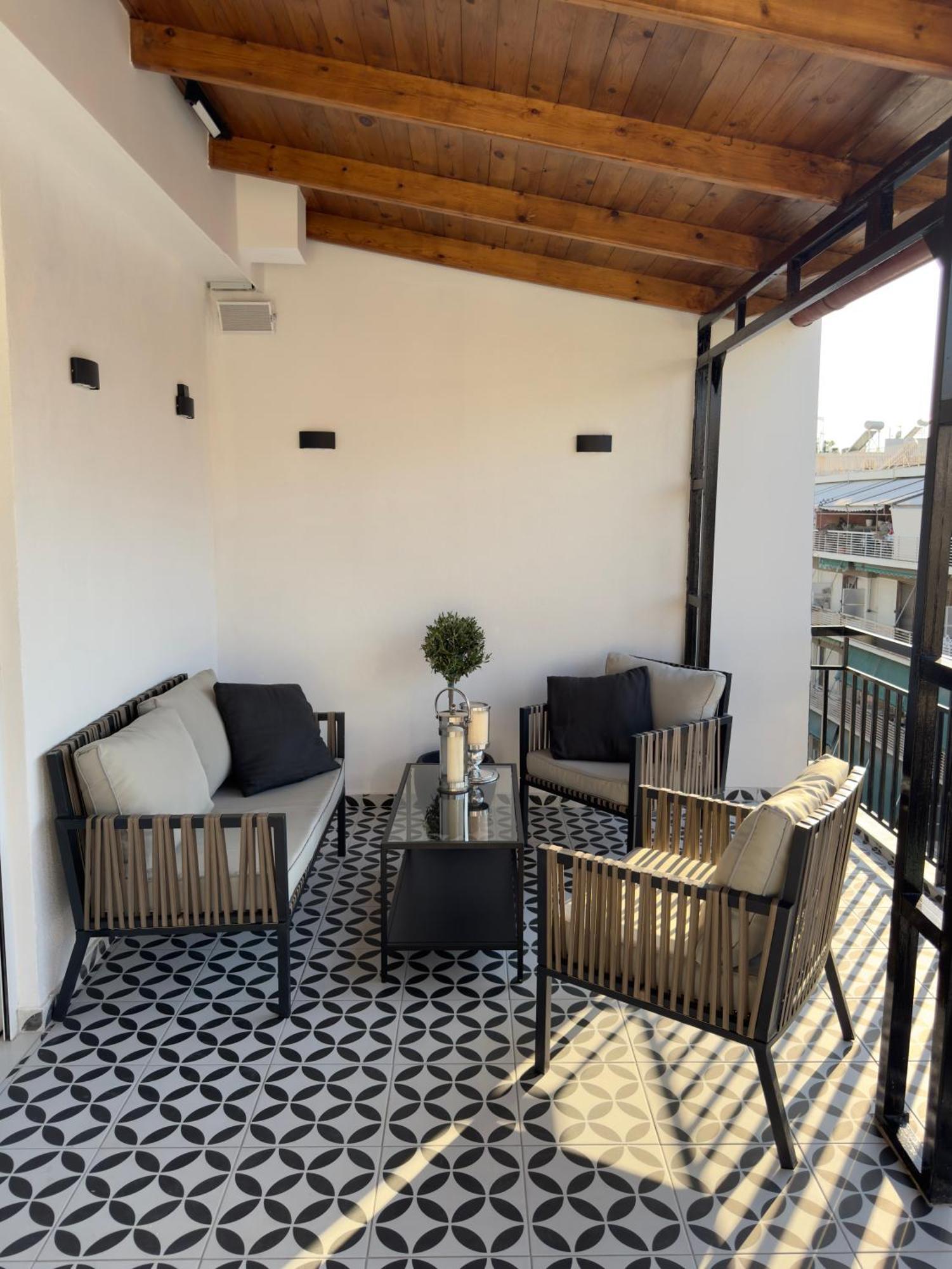 Apartament Acropolis Golden View Penthouse Ateny Zewnętrze zdjęcie
