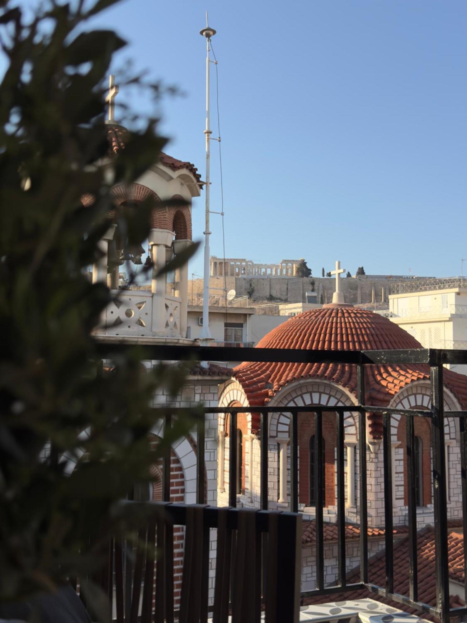 Apartament Acropolis Golden View Penthouse Ateny Zewnętrze zdjęcie